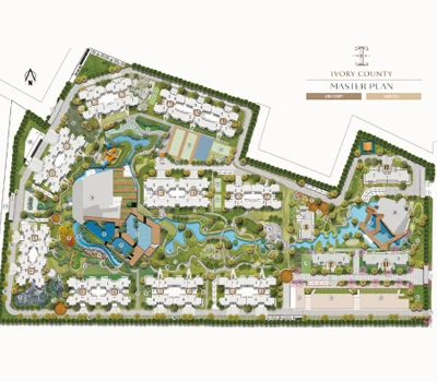 Ivory County 3bhk Floor Plan